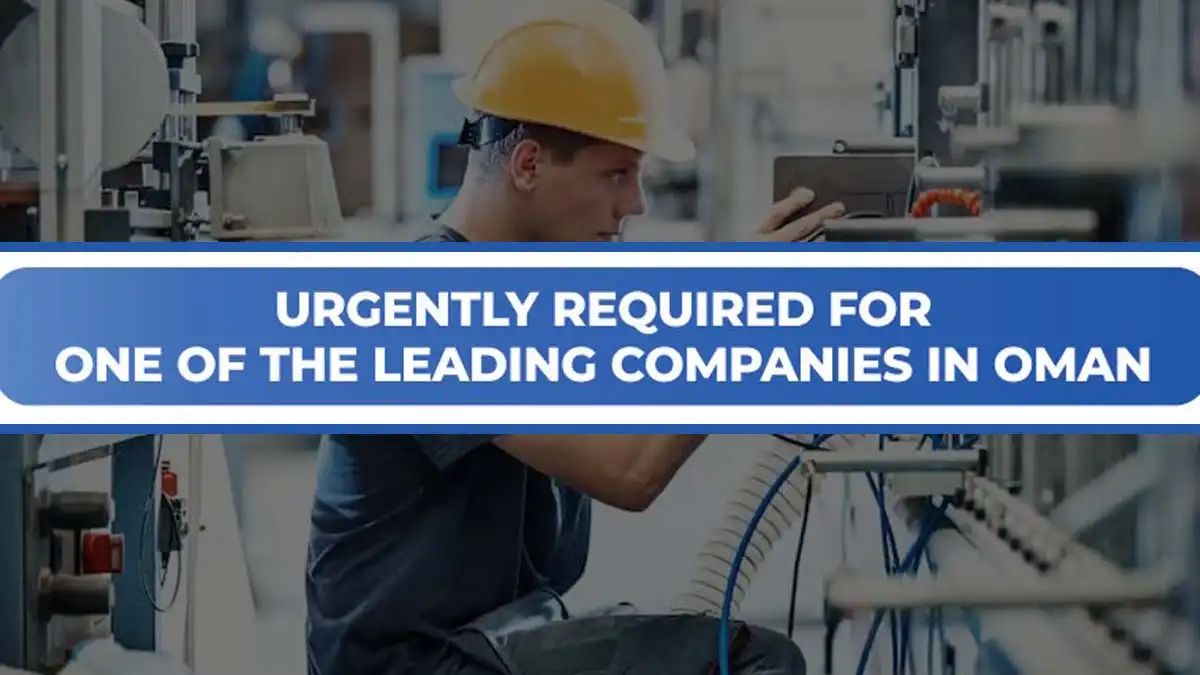 Oman Technician Engineer Jobs Hiring 2025